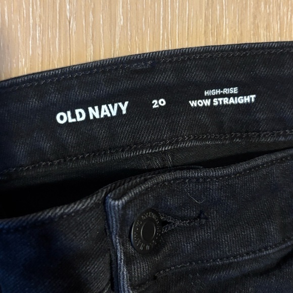 Old Navy High Rise Wow Straight Jeans size 20 - Picture 2 of 3